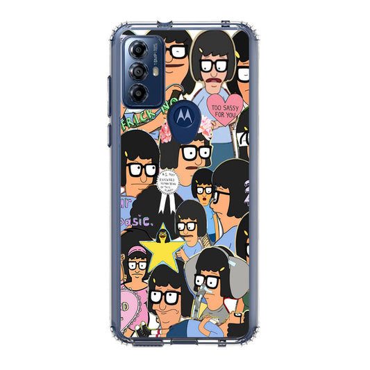 Tina Belcher Collage Motorola Moto G Play 2023 Case