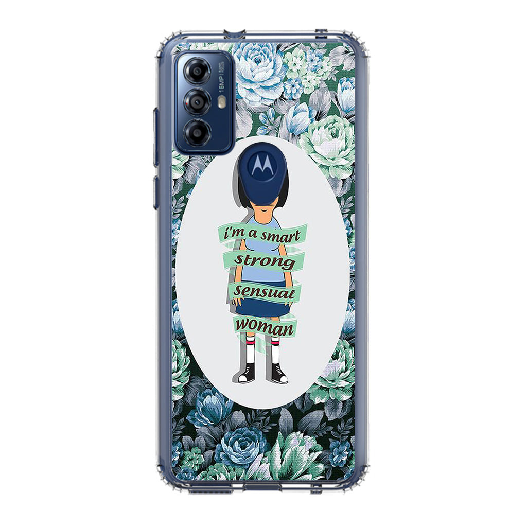 Tina Belcher Flower Woman Quotes Motorola Moto G Play 2023 Case