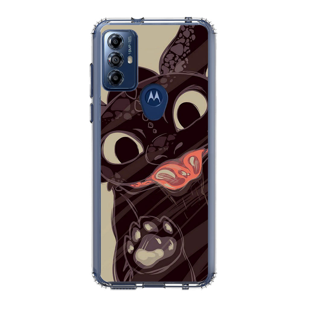 Toothless Dragon Art Motorola Moto G Play 2023 Case