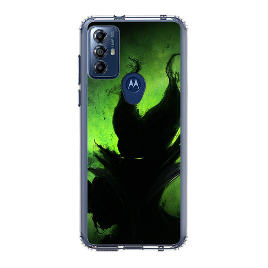 Villains Maleficent Silhouette Motorola Moto G Play 2023 Case