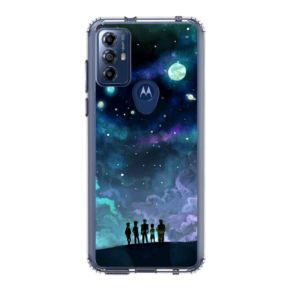 Voltron In Space Nebula Motorola Moto G Play 2023 Case