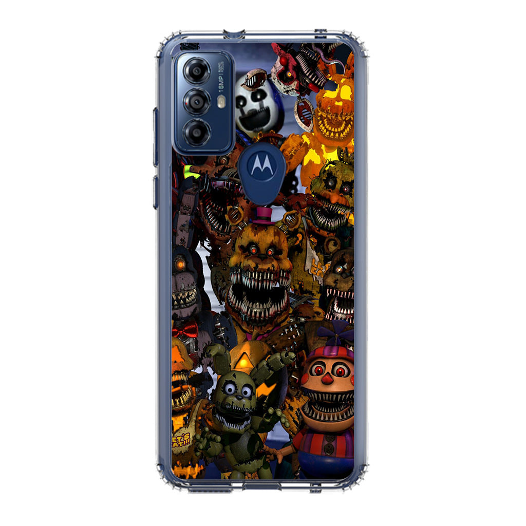 Five Nights at Freddy's Scary Characters Motorola Moto G Play 2023 Case