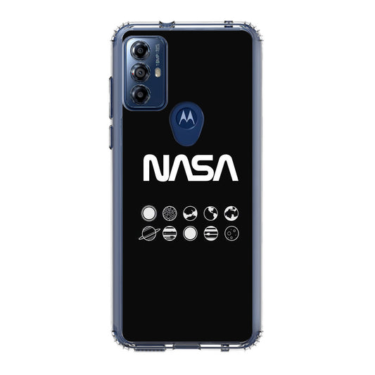 NASA Minimalist Motorola Moto G Play 2023 Case