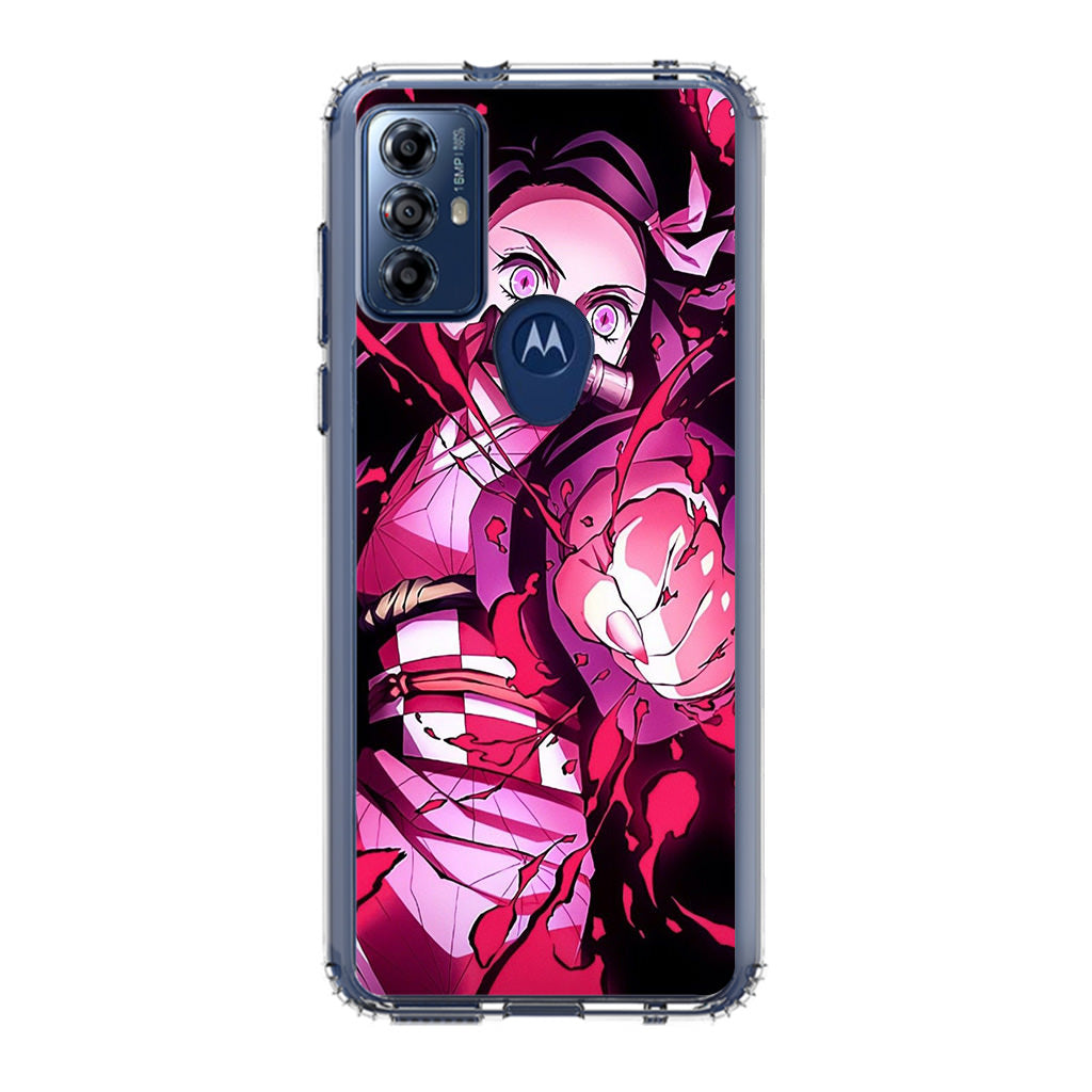 Nezuko Blood Demon Art Motorola Moto G Play 2023 Case