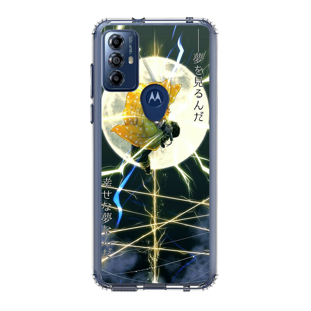 Zenitsu Demon Slayer Motorola Moto G Play 2023 Case