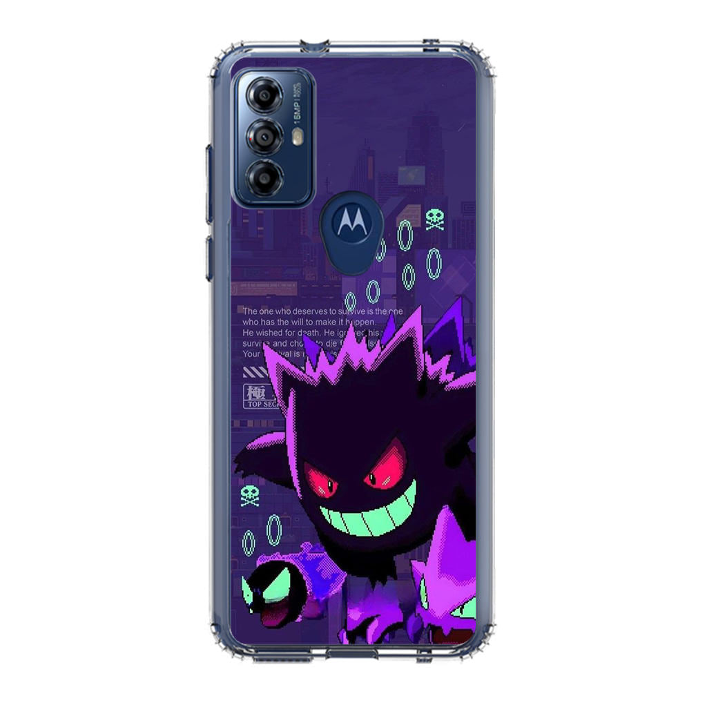 Gengar Pixel Art Motorola Moto G Play 2023 Case