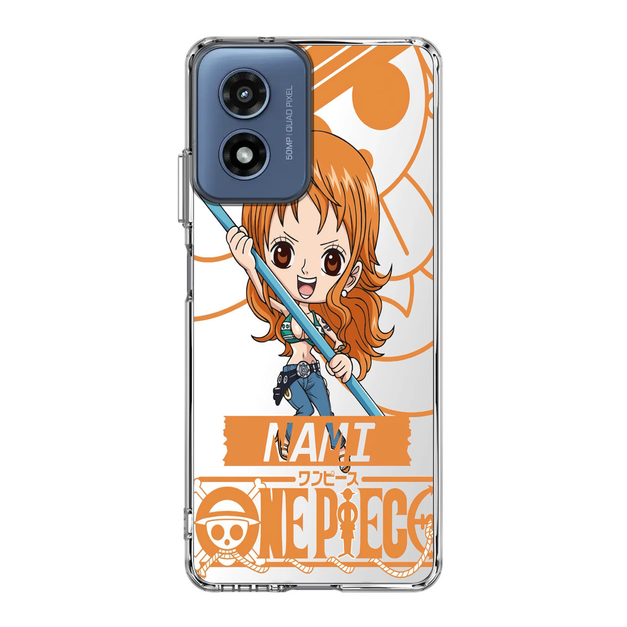 Chibi Nami Motorola Moto G Play 2024 Case