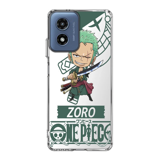 Chibi Zoro Motorola Moto G Play 2024 Case