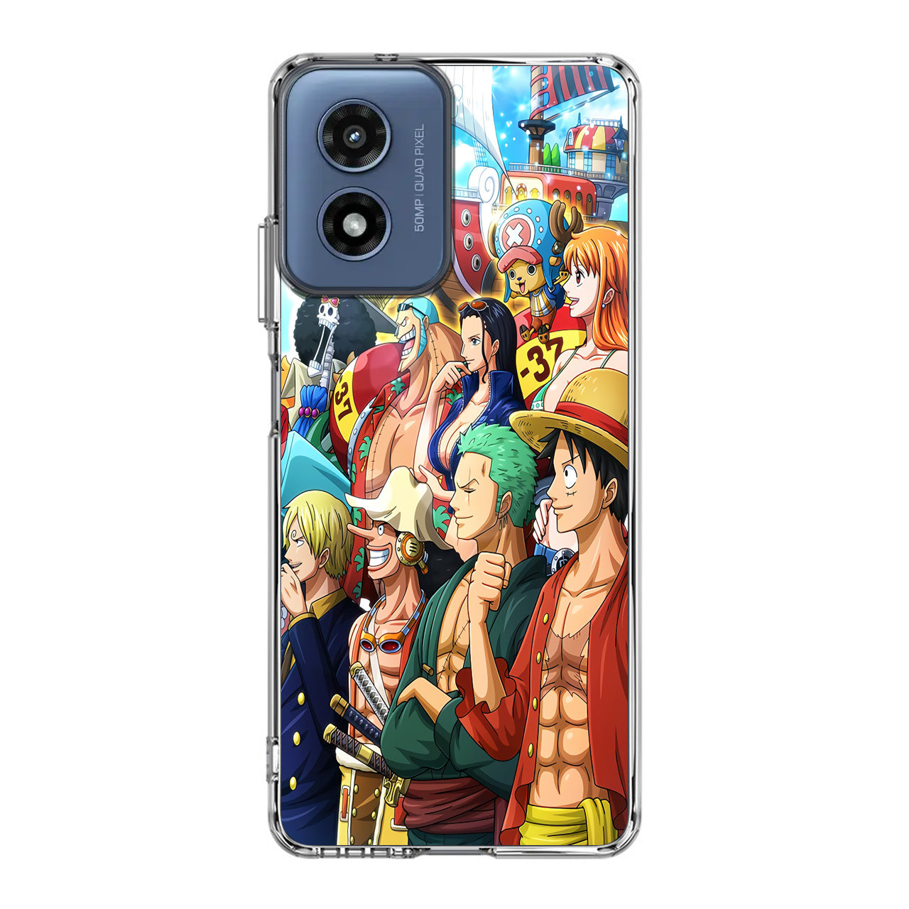Crew of Mugiwara Pirate Motorola Moto G Play 2024 Case