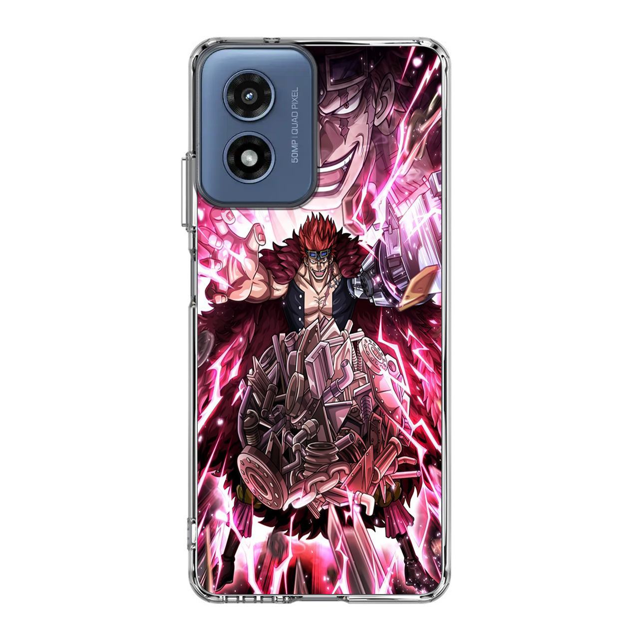Eustass Kid Metal Power Motorola Moto G Play 2024 Case