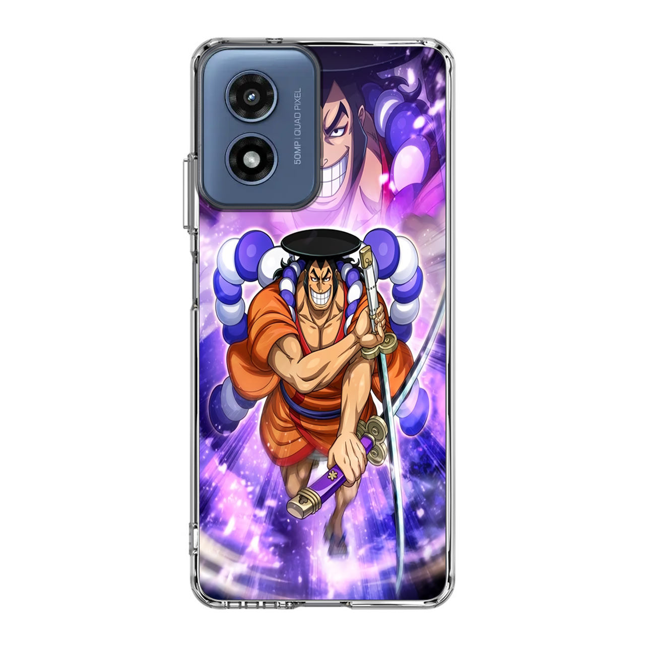 Kozuki Oden Two-Sword Style Motorola Moto G Play 2024 Case