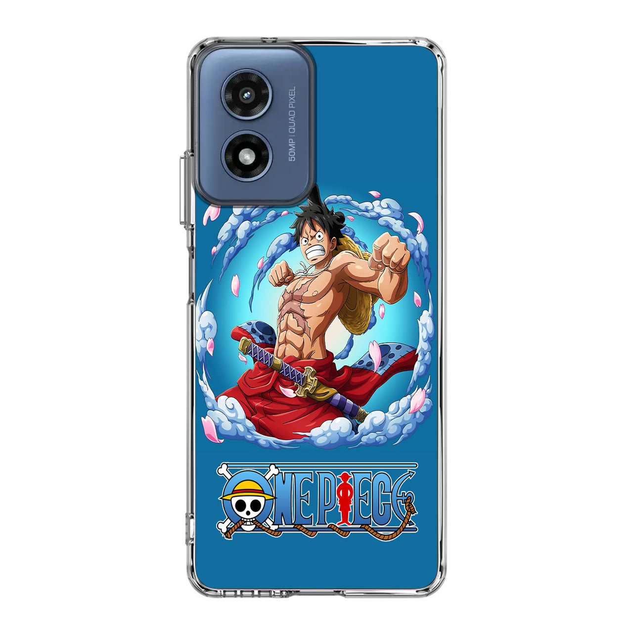 Luffy Arc Wano One Piece Motorola Moto G Play 2024 Case
