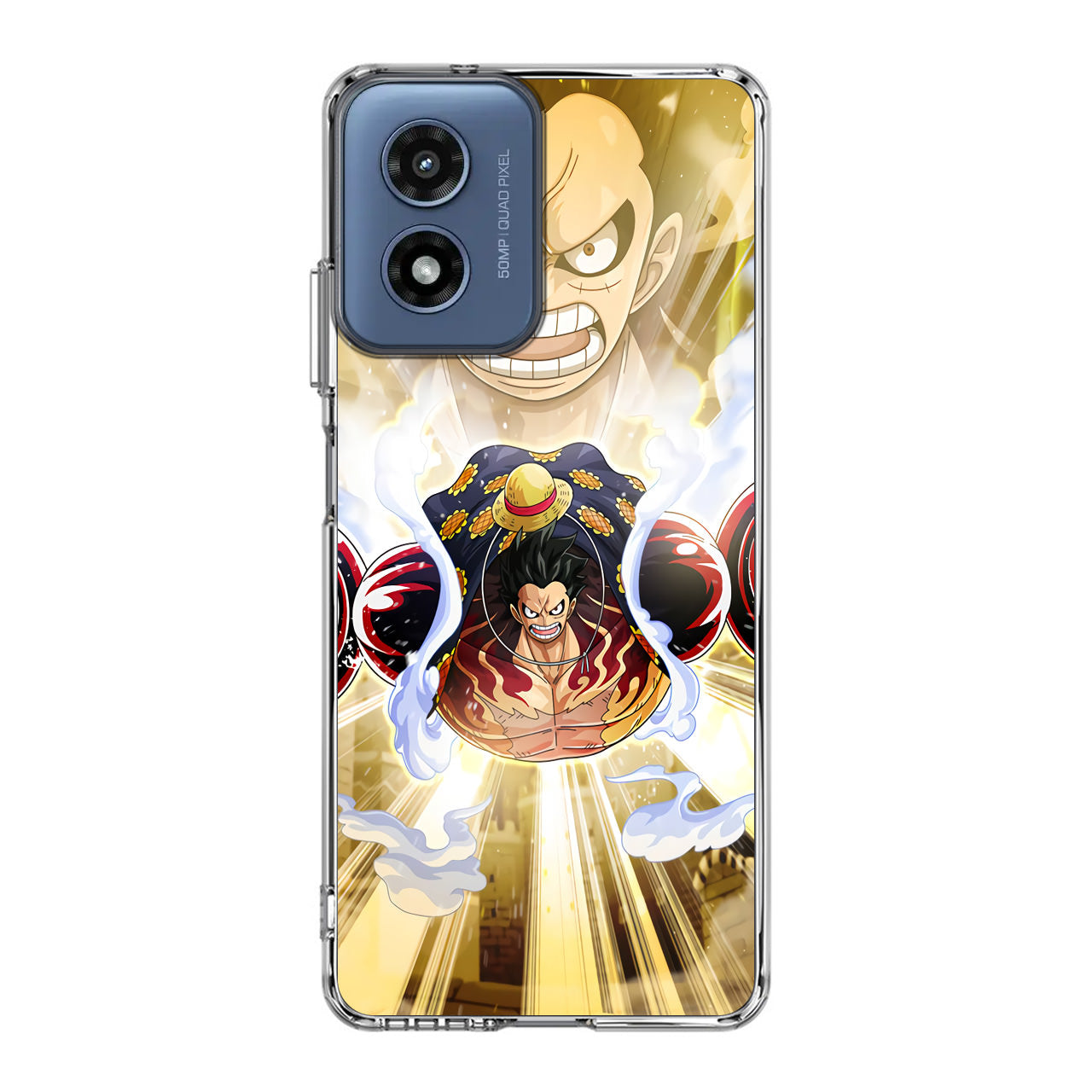 Luffy Flying Bounce Man Motorola Moto G Play 2024 Case