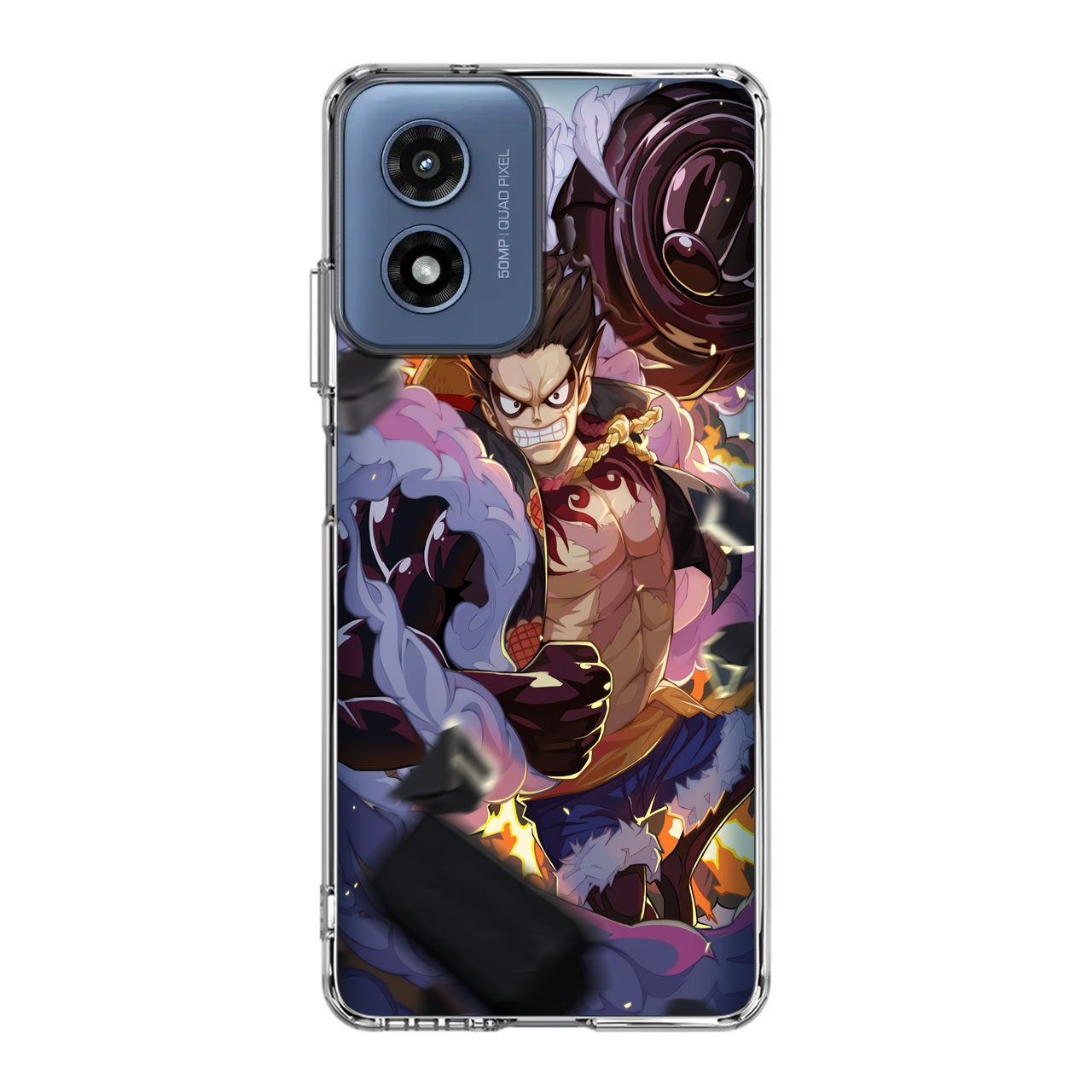 Luffy Gear 4 Kong Gun Motorola Moto G Play 2024 Case