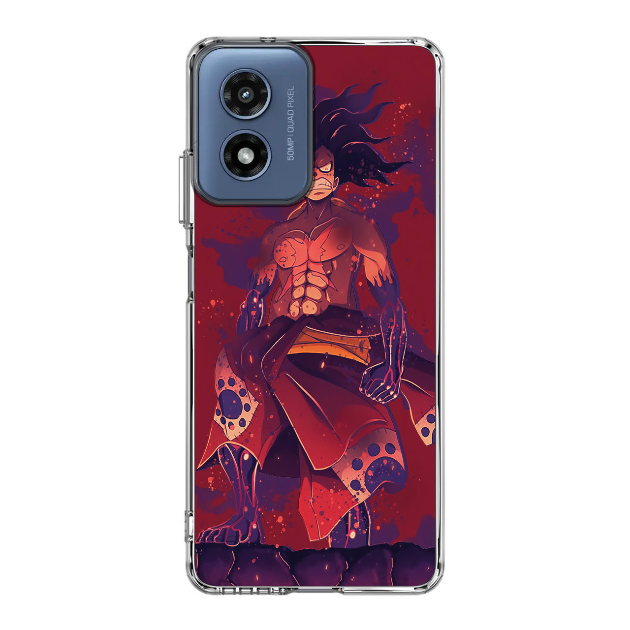 Luffy Snake Man Art Motorola Moto G Play 2024 Case