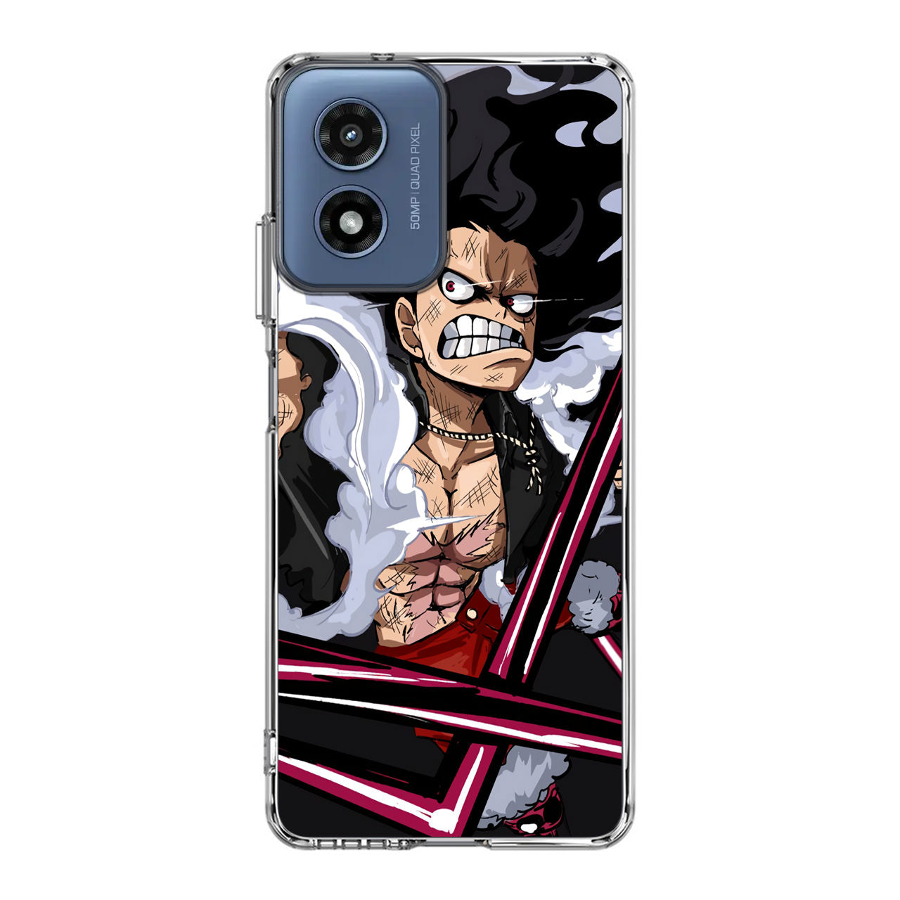 Luffy Snake Man Culverin Art Motorola Moto G Play 2024 Case