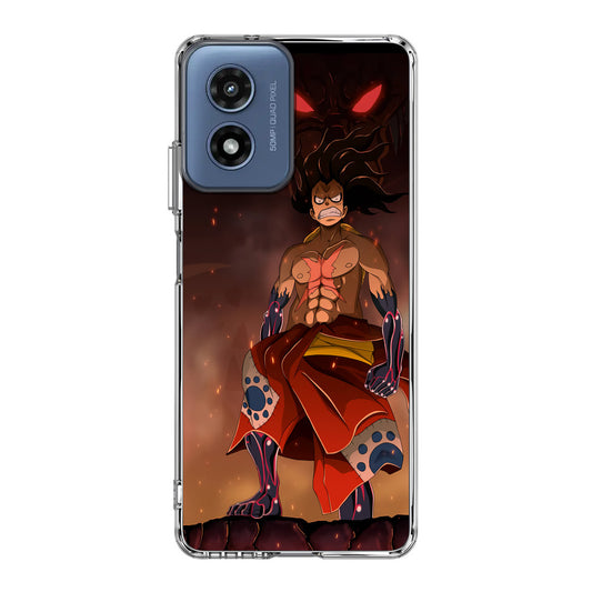 Luffy Snake Man Form Motorola Moto G Play 2024 Case