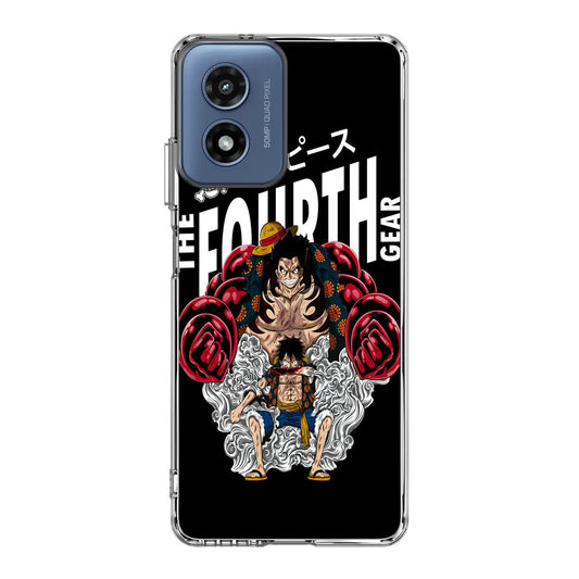 Luffy The Fourth Gear Black Motorola Moto G Play 2024 Case