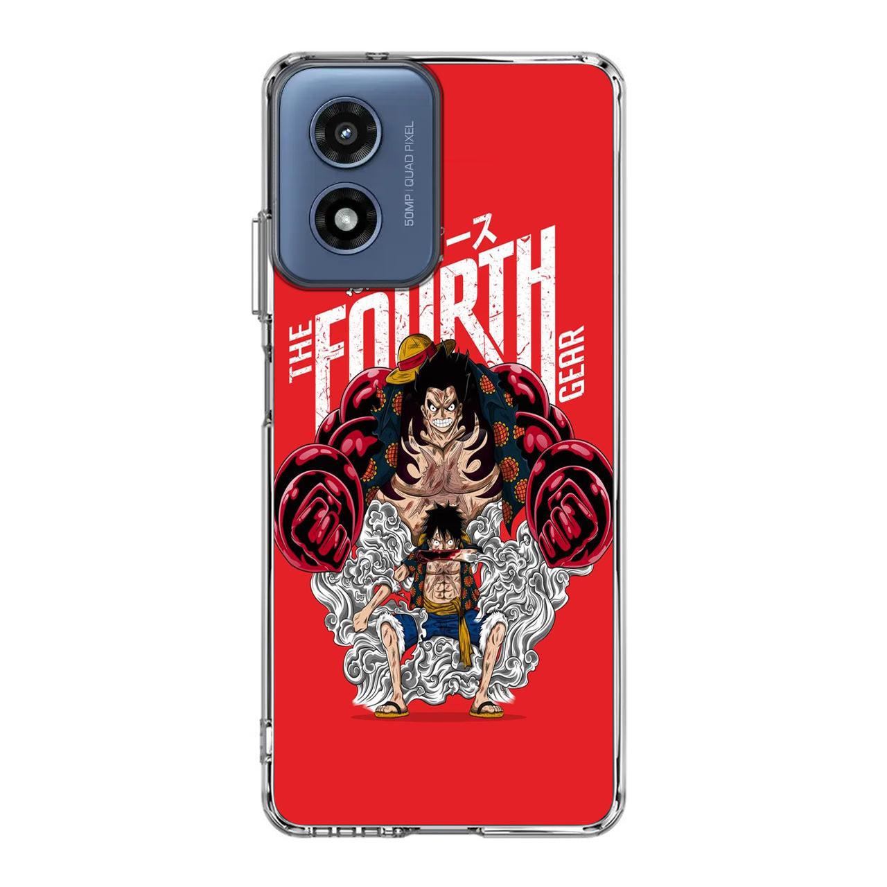 Luffy The Fourth Gear Red Motorola Moto G Play 2024 Case