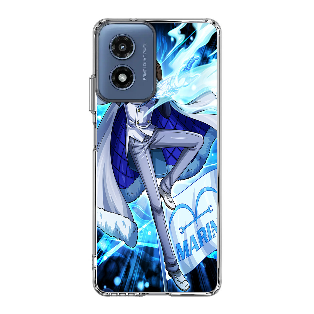 Marine Admiral Kuzan Motorola Moto G Play 2024 Case