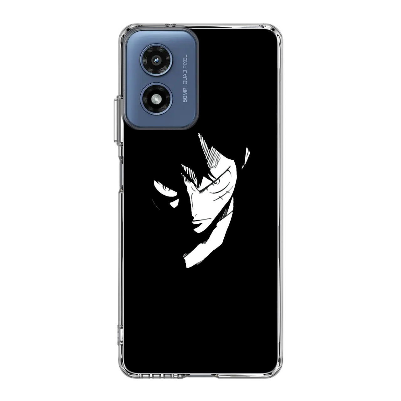 Monkey D Luffy Silhouette Motorola Moto G Play 2024 Case
