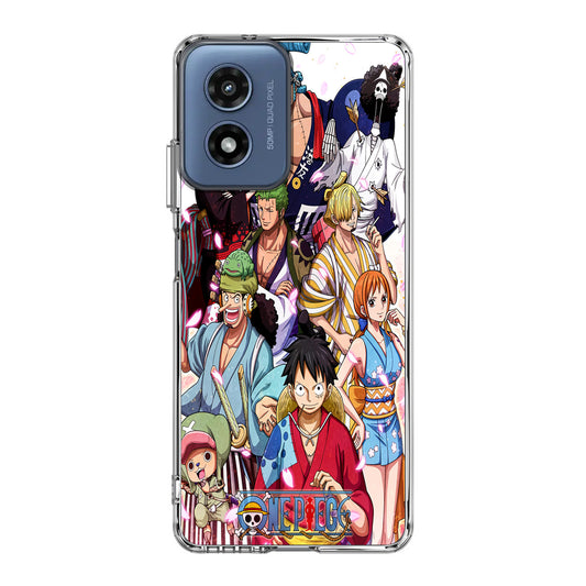 Mugiwara Crew Wano Motorola Moto G Play 2024 Case