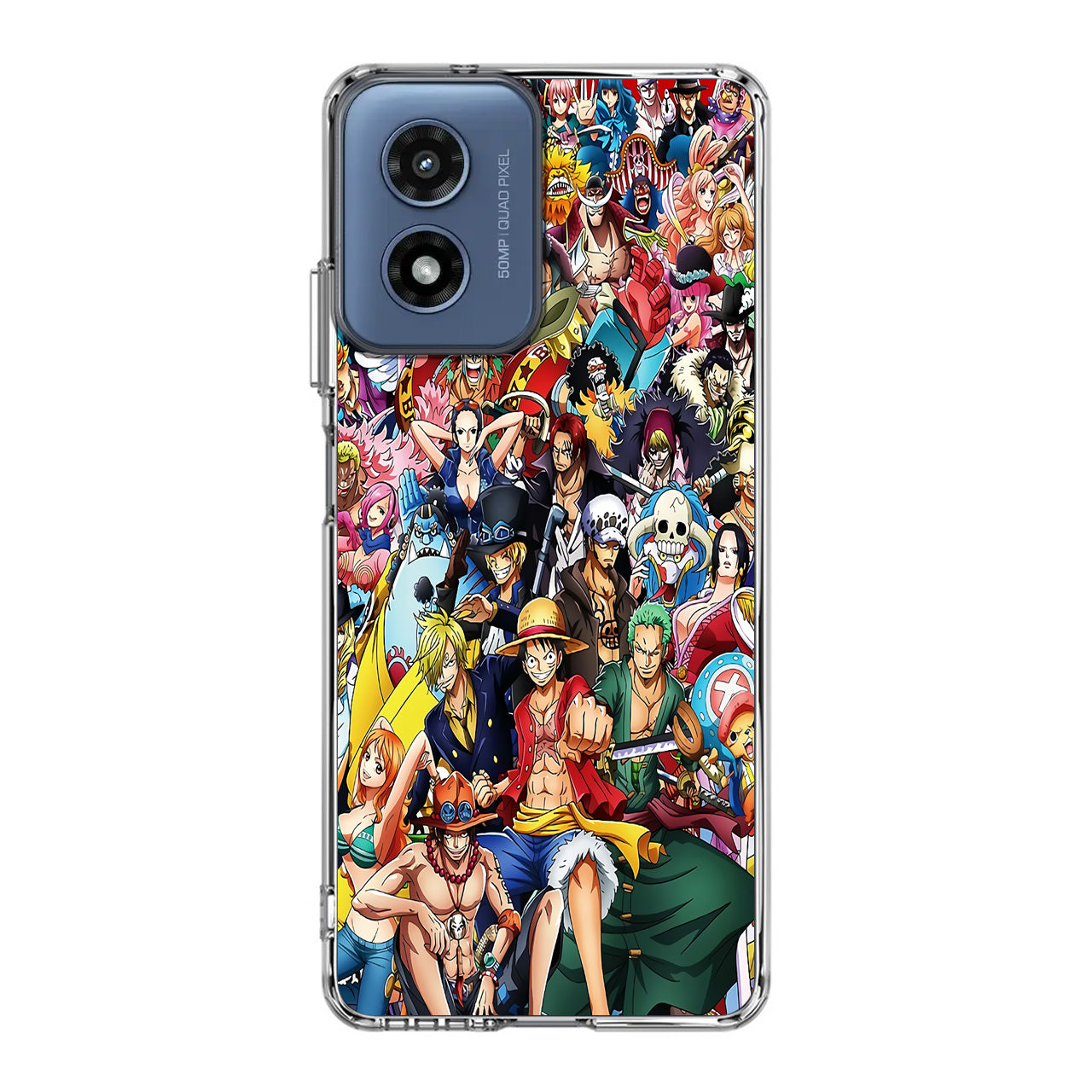 One Piece Characters In New World Motorola Moto G Play 2024 Case