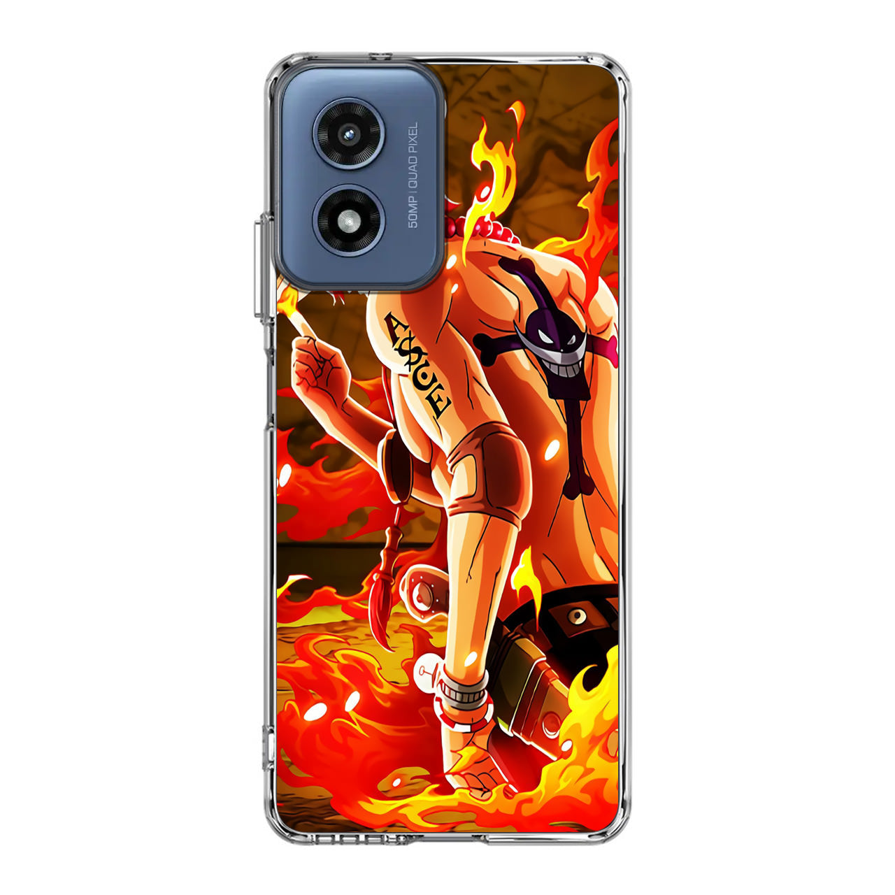 Portgas D Ace Motorola Moto G Play 2024 Case