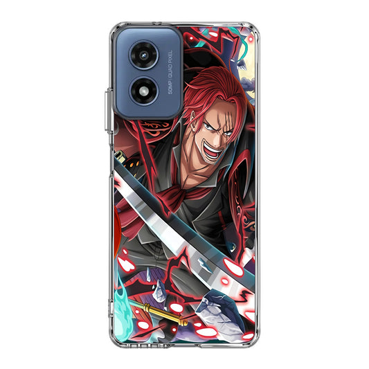 Red Hair Shanks Motorola Moto G Play 2024 Case