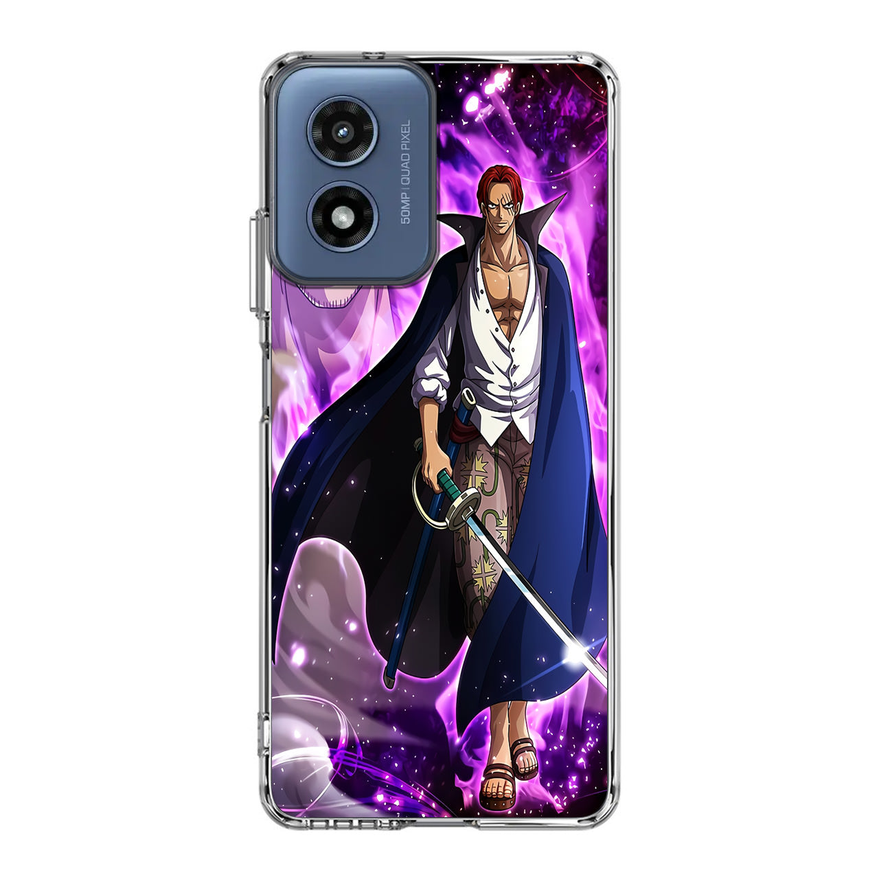 The Emperor Red Hair Shanks Motorola Moto G Play 2024 Case