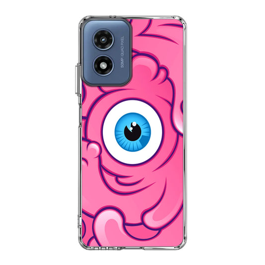 All Seeing Bubble Gum Eye Motorola Moto G Play 2024 Case