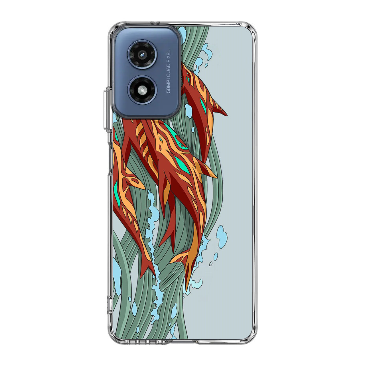 Aquamarine Revenge Motorola Moto G Play 2024 Case