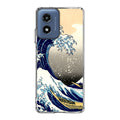 Artistic the Great Wave off Kanagawa Motorola Moto G Play 2024 Case