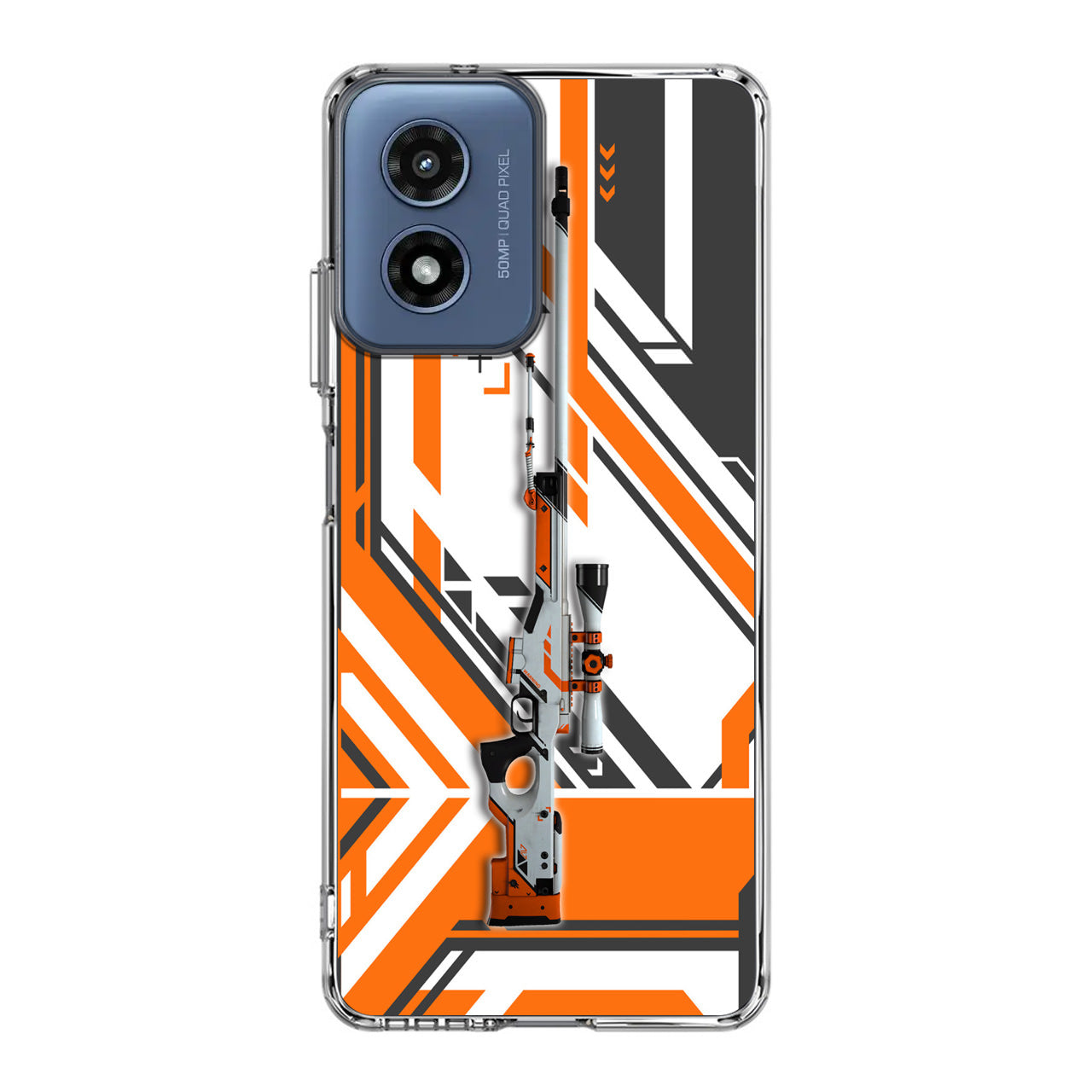 AWP Asiimov Motorola Moto G Play 2024 Case