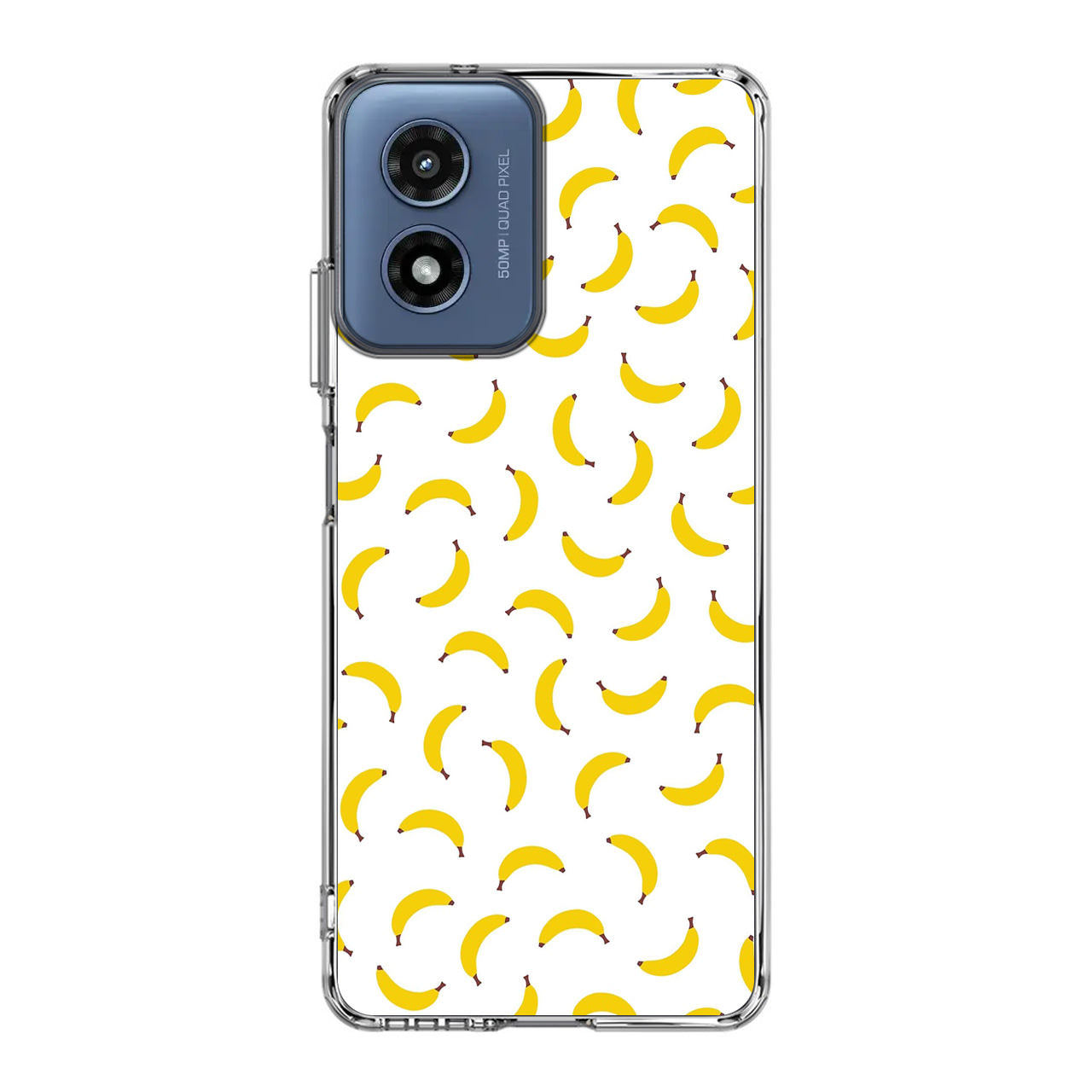 Bananas Fruit Pattern Motorola Moto G Play 2024 Case