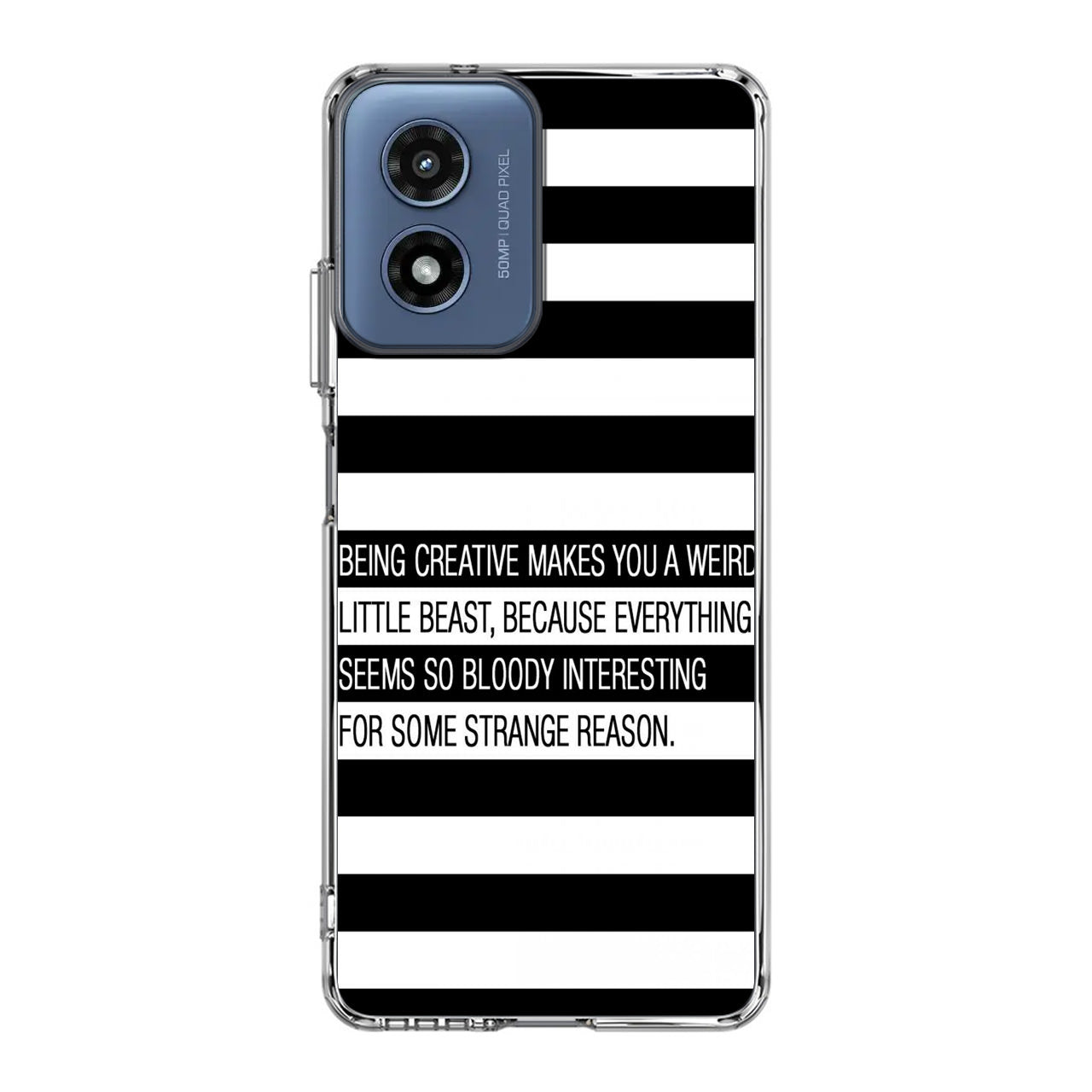Being Creative Weird Motorola Moto G Play 2024 Case