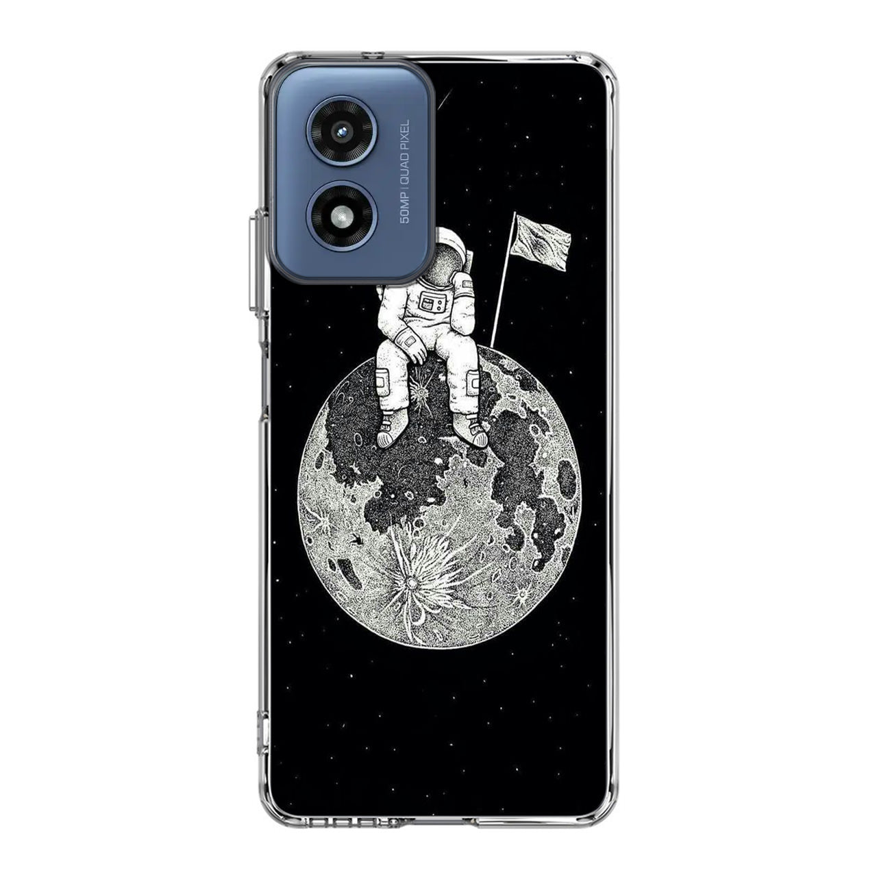 Bored Astronaut Motorola Moto G Play 2024 Case