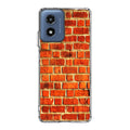 Brick Wall Pattern Motorola Moto G Play 2024 Case