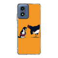 Cat Chicken Yellow Underwear Cute Motorola Moto G Play 2024 Case