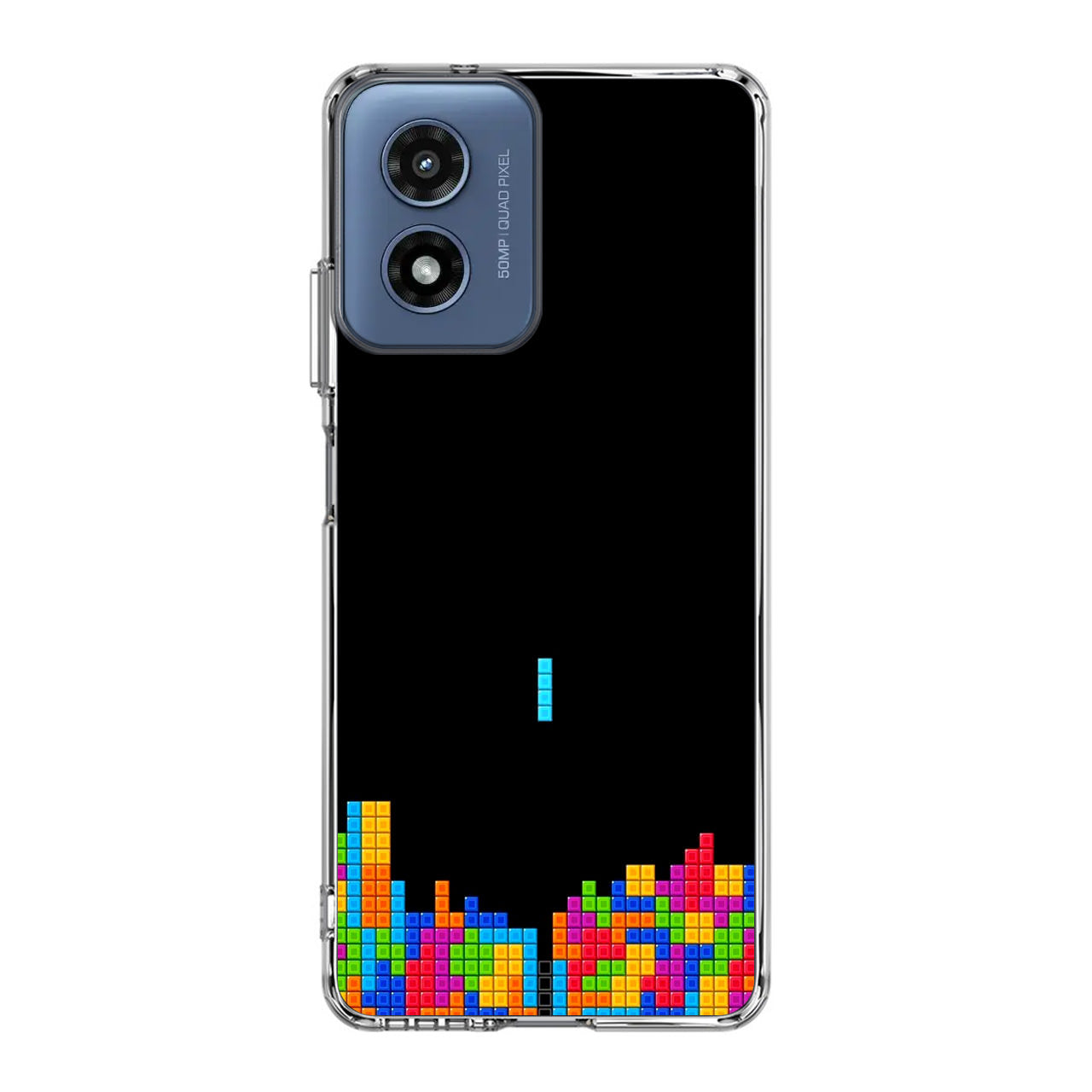 Classic Video Game Tetris Motorola Moto G Play 2024 Case