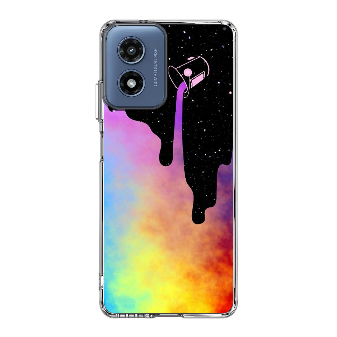 Coloring Galaxy Motorola Moto G Play 2024 Case