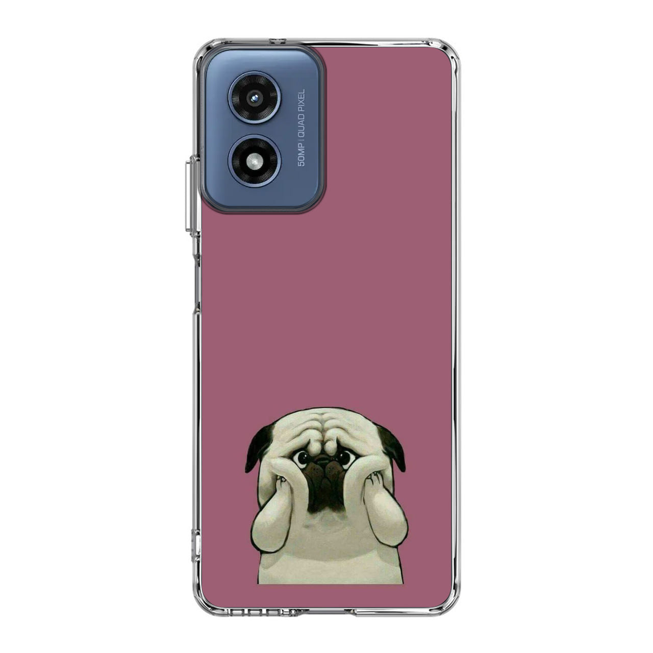 Cubby Pug Motorola Moto G Play 2024 Case