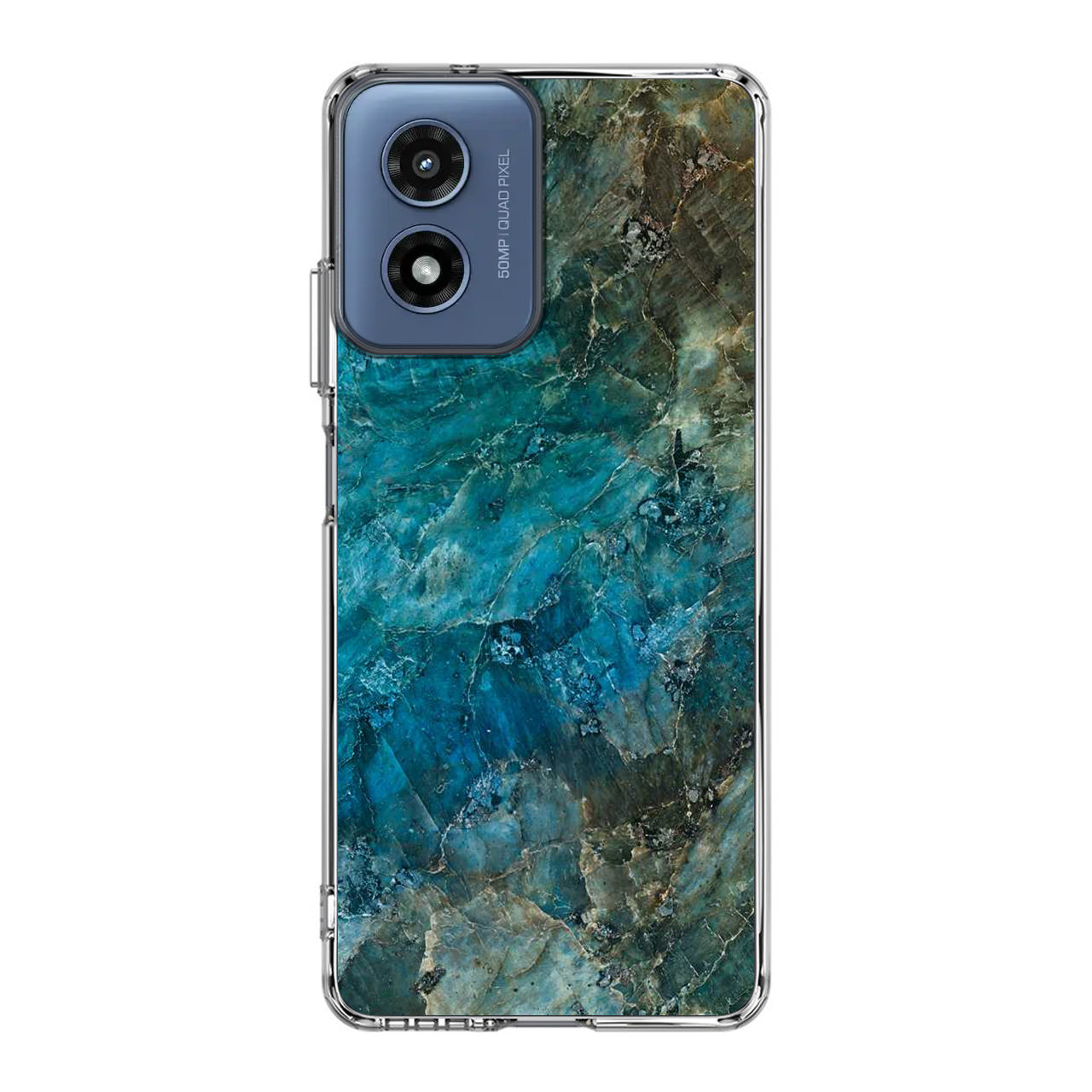 Deep Ocean Marble Motorola Moto G Play 2024 Case