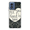 Drawn Love Motorola Moto G Play 2024 Case
