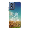 Enjoy The Little Things Motorola Moto G Play 2024 Case