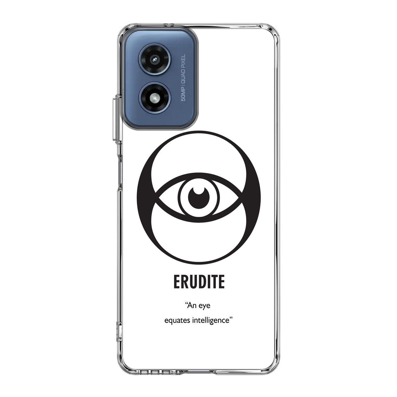 Erudite Divergent Faction Motorola Moto G Play 2024 Case