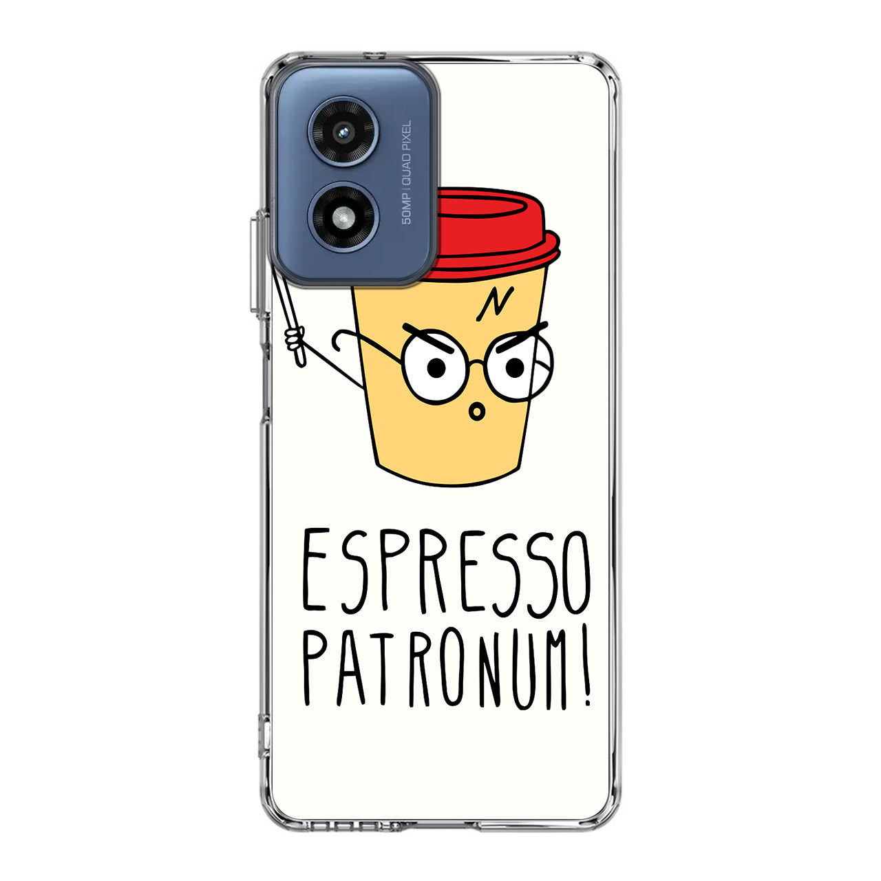 Espresso Patronum Motorola Moto G Play 2024 Case