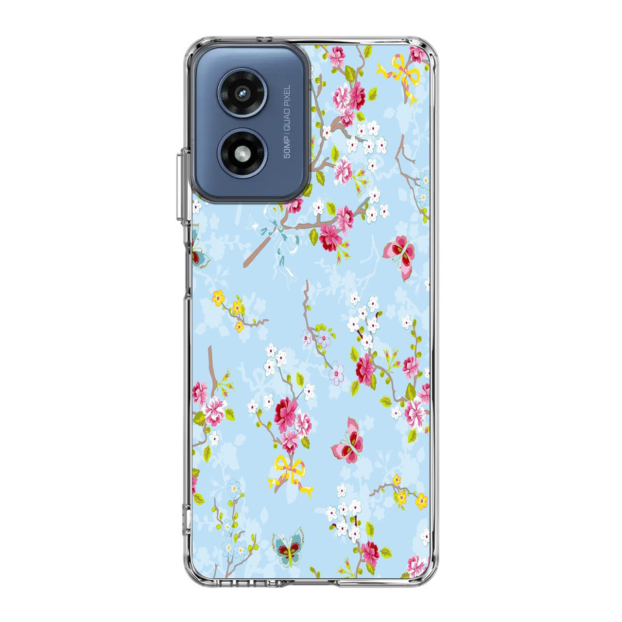 Floral Summer Wind Motorola Moto G Play 2024 Case