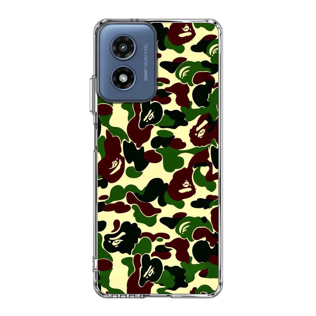 Forest Army Camo Motorola Moto G Play 2024 Case