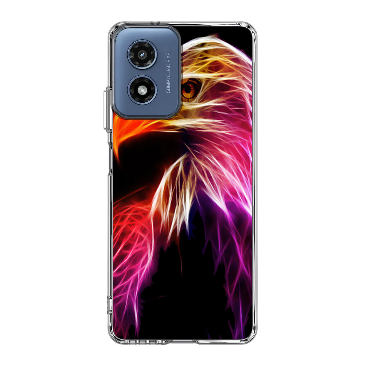 Fractal Eagle Motorola Moto G Play 2024 Case